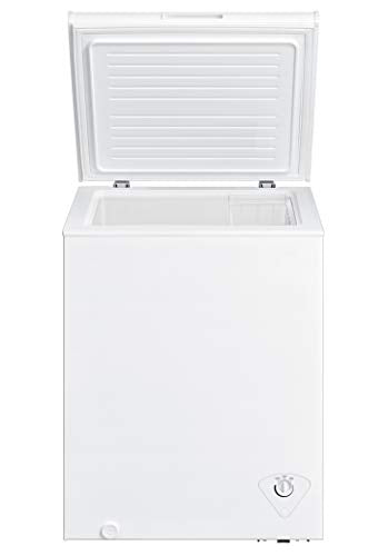 Midea MRC050S0AWW Chest Freezer, 5.0 Cubic Feet, White