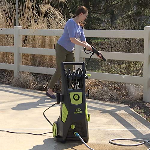 Sun Joe SPX3501 2300-PSI 1.48 GPM Brushless Induction Electric Pressure Washer with Hose Reel