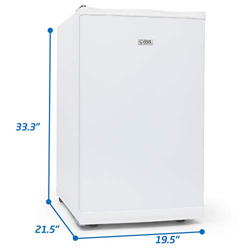 Commercial Cool CCUN28W 2.8 Cubic-Foot Upright Freezer