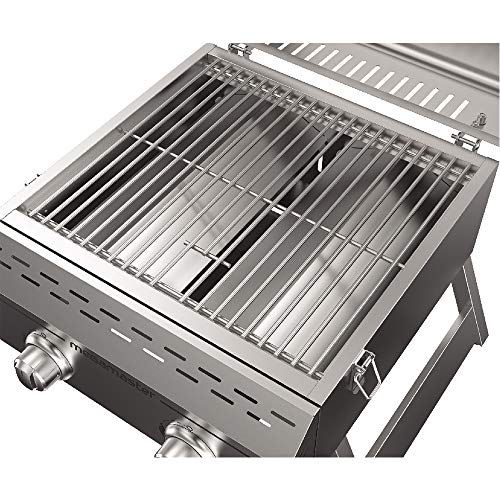 Megamaster 820-0033M Propane Gas Grill, Stainless Steel