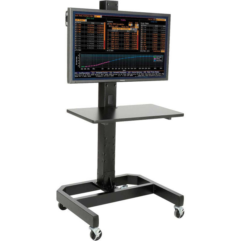 LCD/Plasma Mobile Cart - Black