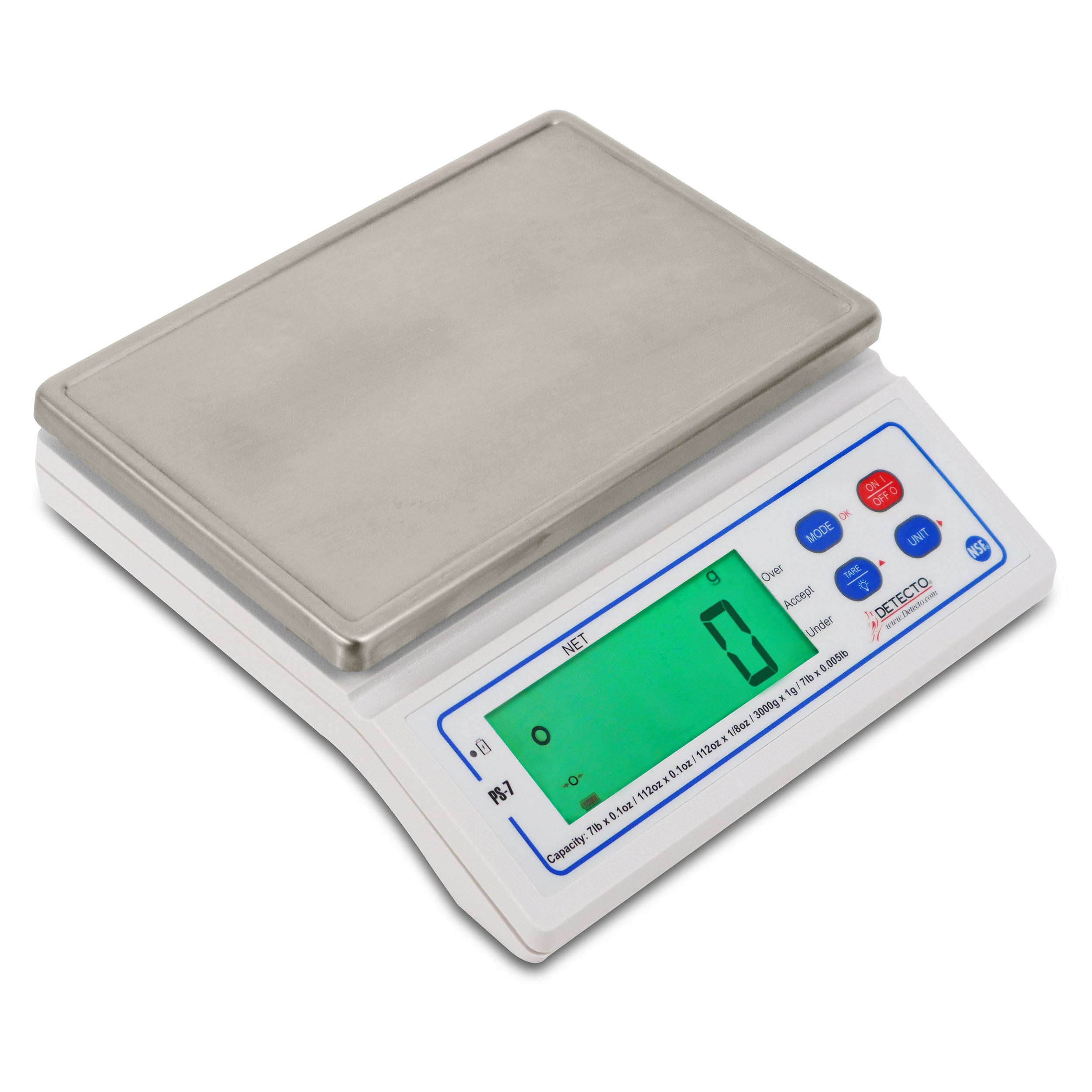 Detecto PS7 Digital Portion Scale