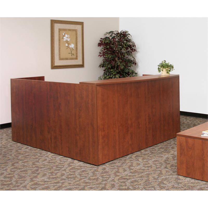 Reception Desk Return Shell- Cherry