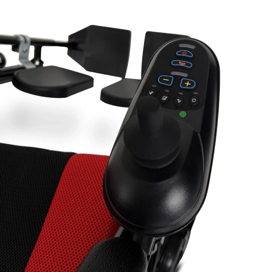 ComfyGO X-9 Max Electric Wheelchair with Automatic Recline 17 Mile Range New