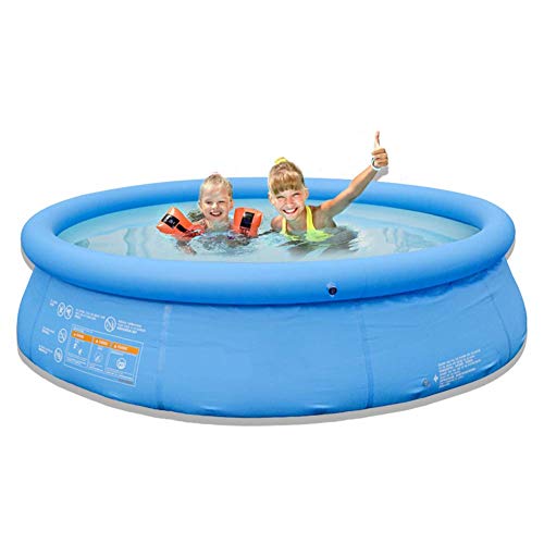 Extra Large 850L Inflatable Pool,PVC Family Swimming Pool Kiddie Pools Above Ground Pool with Pump