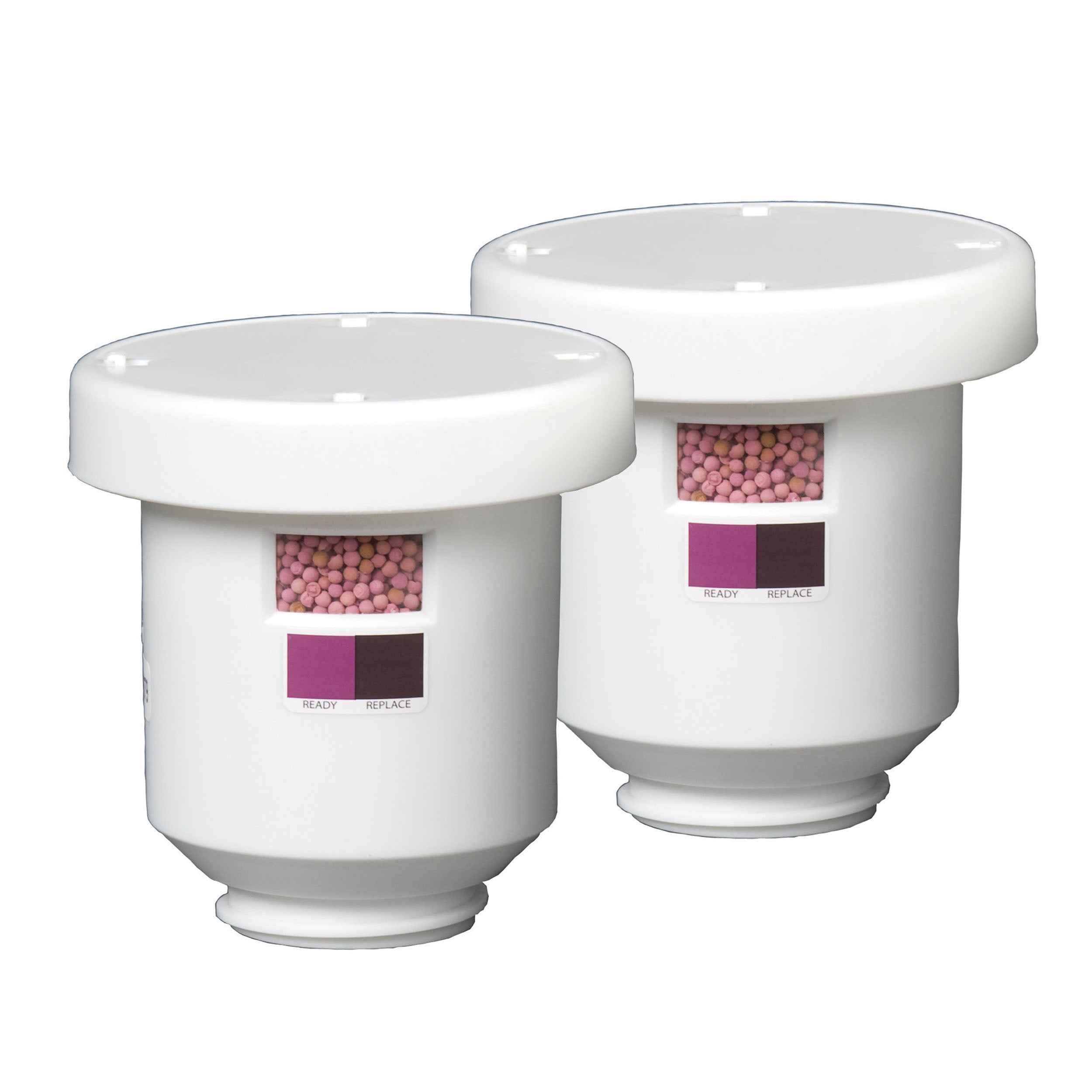 Justrite Aerosolv® 7363 Replacement Colormetric Carbon Filter Cartridge, 2 Pack