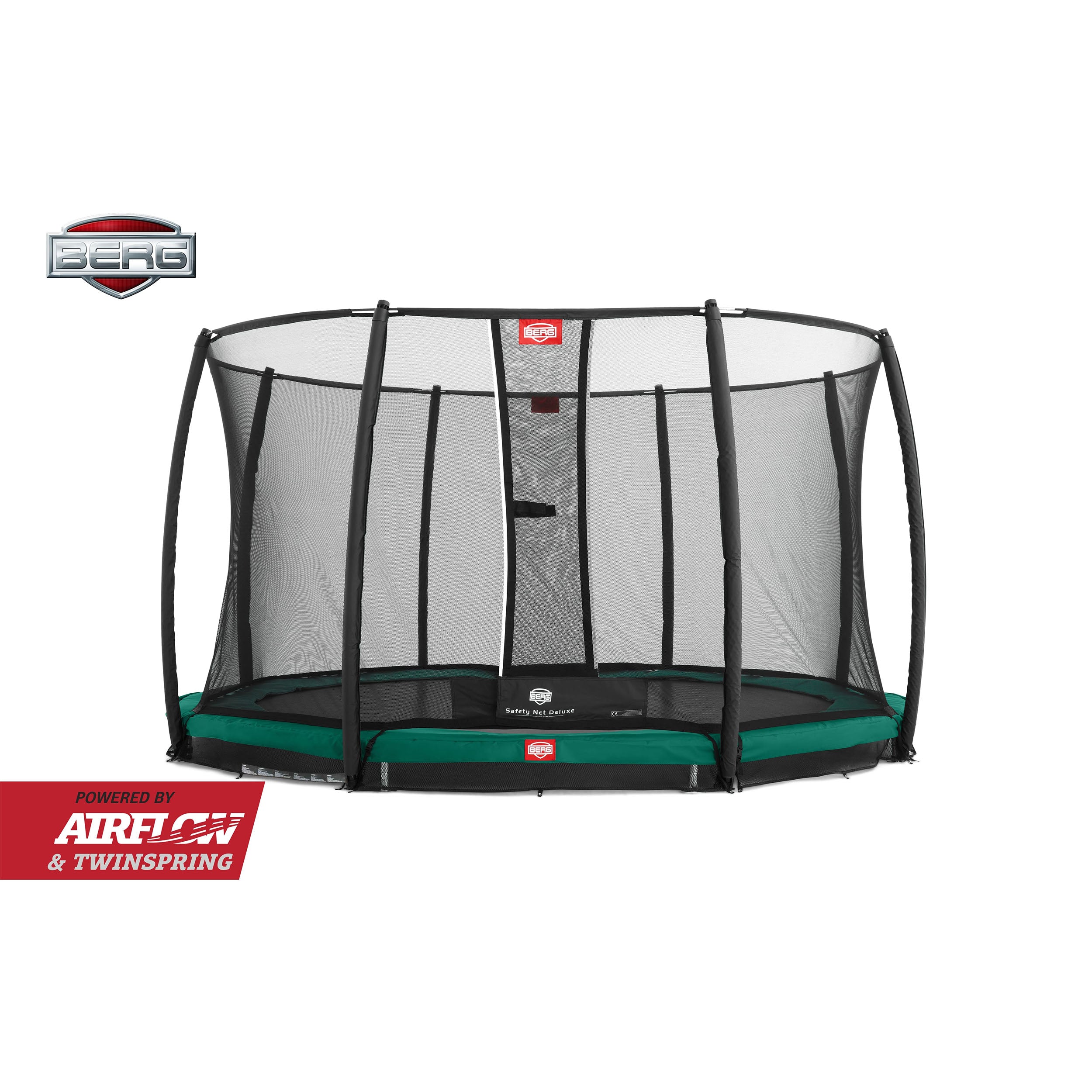 BERG Champion USA  InGround Trampoline with Safety Net Deluxe