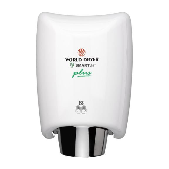 World Dryer K-974P SMARTdri plus (110-120V, White SteriTouch)