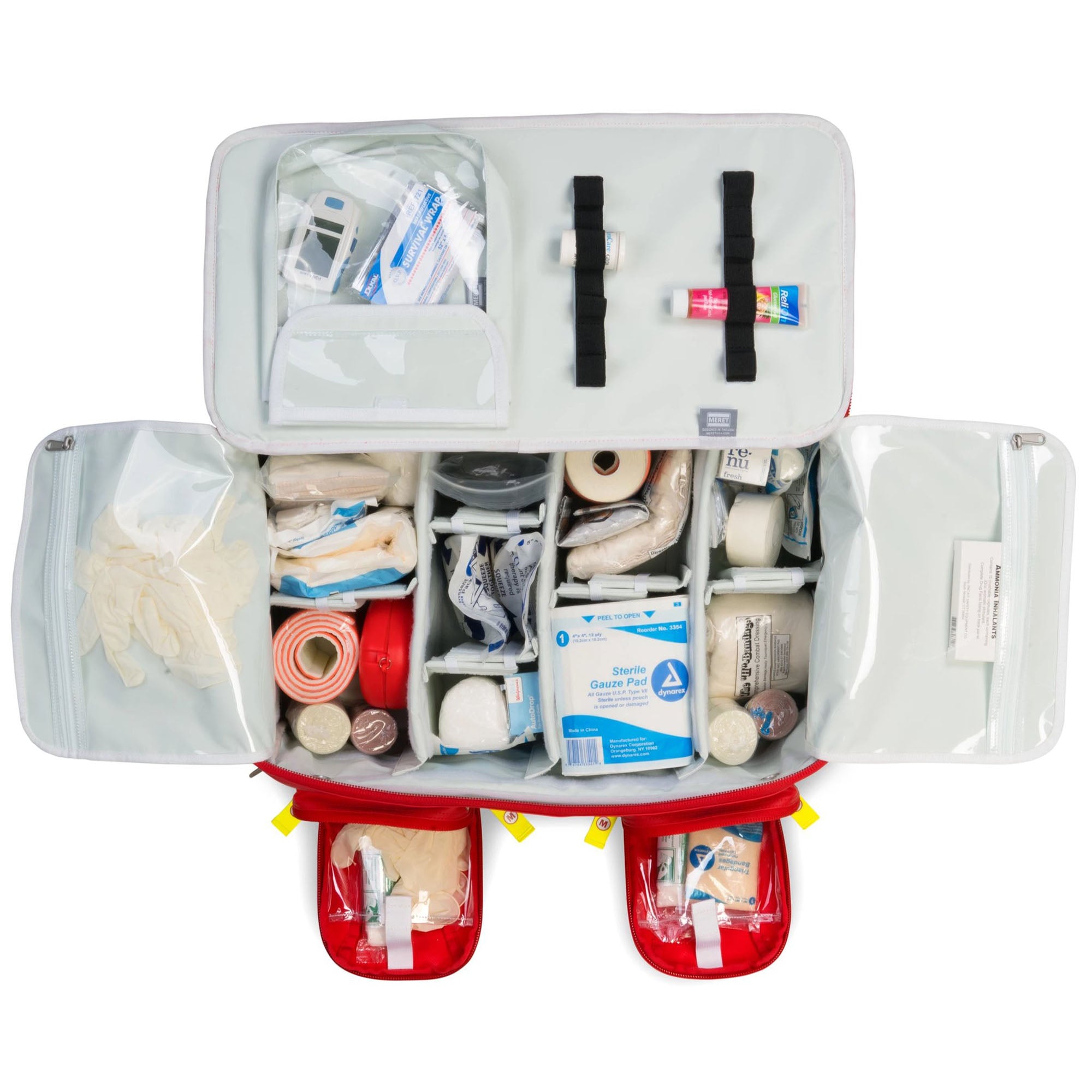 MERET OMNI™ PRO X BLS/ ALS Emergency Response System Medical Backpack