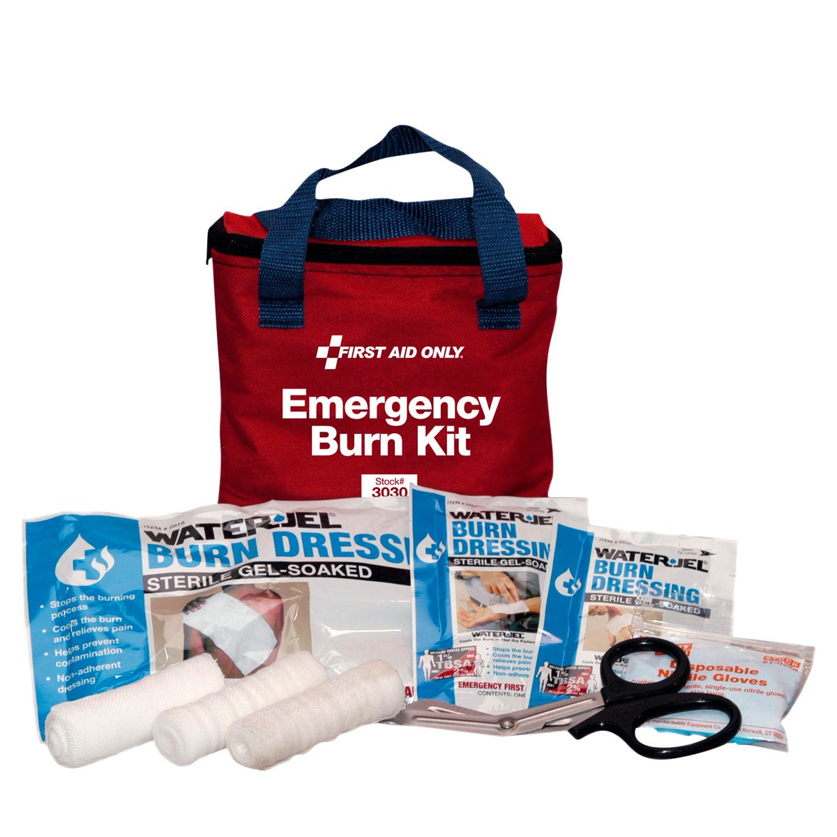 First Aid Burn Care Kit in Fabric Case by First Aid Only (3 per order)