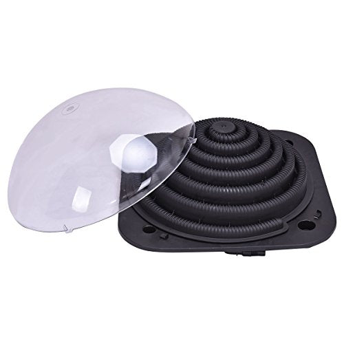 Adumly Black Solar Dome Inground Above Ground Swimming Pool Water Heater