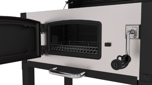 Dyna-Glo DGN486SNC-D Heavy Duty Stainless Charcoal Grill, Large