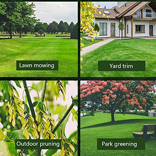 Electric Lawn Mower Small Household Lawn Mower Rechargeable Lawn mower-1600W-mowing/weeding/shrubs Easily Replace Manual Weeding