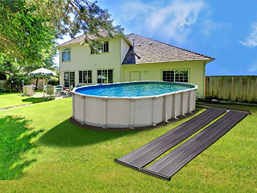 SET SUNSOLAR ENERGY TECHNOLOGIES 2-2'X20' SunQuest Solar Swimming Pool Heater with Integrated Diverter Valve