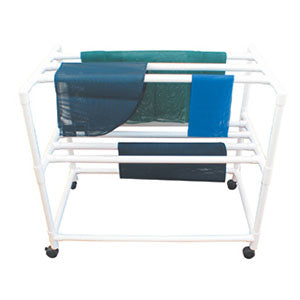 MJM Mobile Rolling PVC Clothes Drying Rack