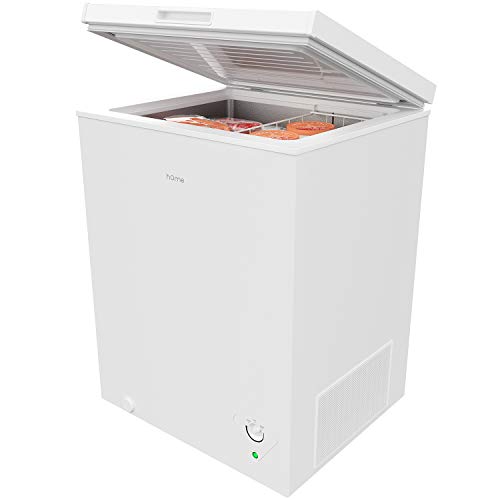 hOmeLabs HME030285N Chest Freezer, 5 Cubic Feet