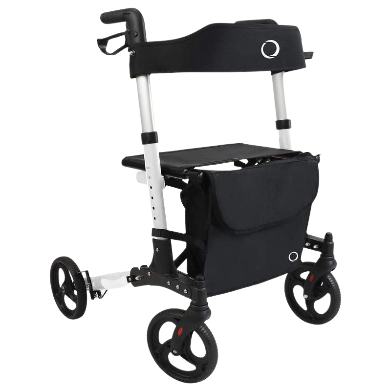 Vive Health Upright Rollator Walker White New