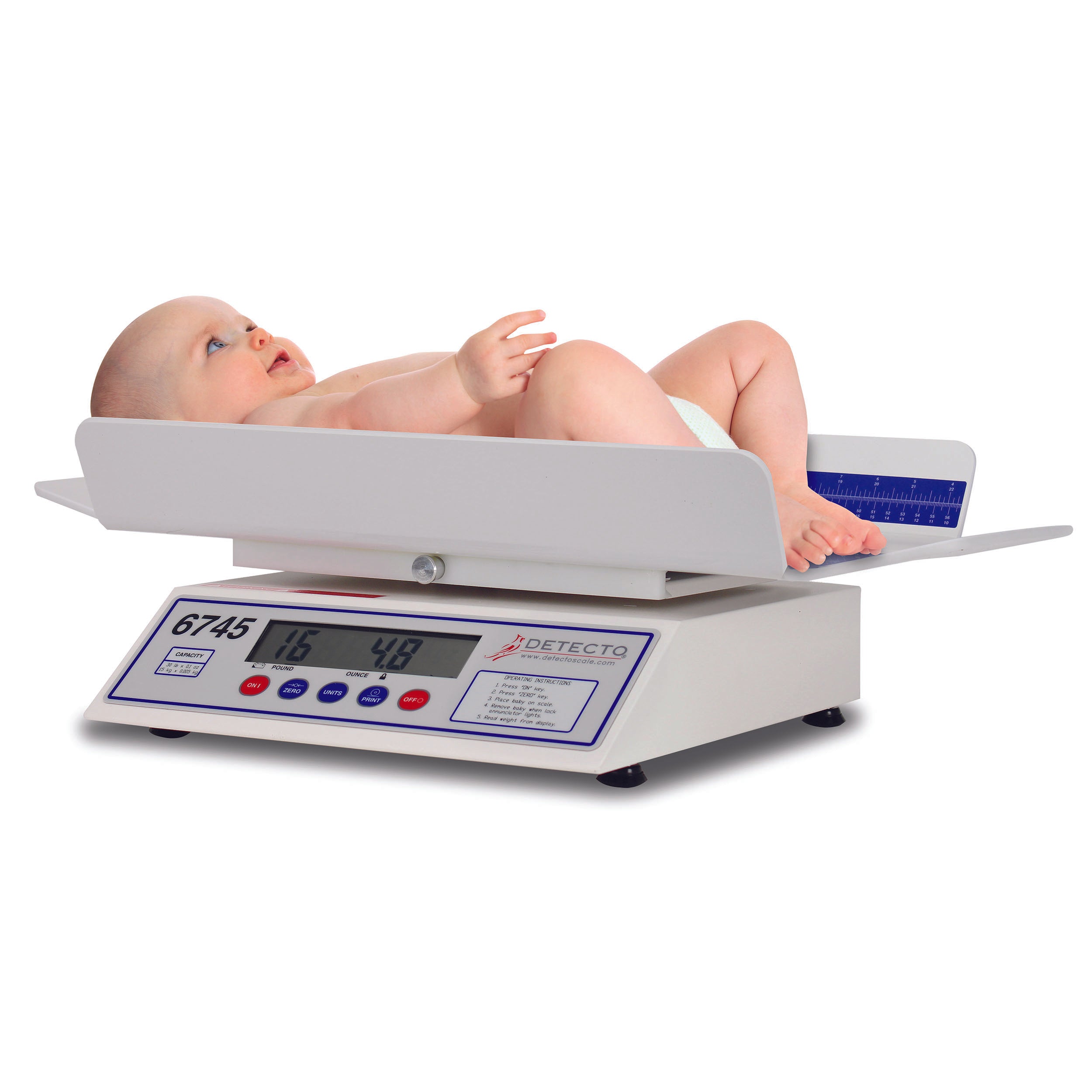 Detecto 6745 Digital Baby Scale