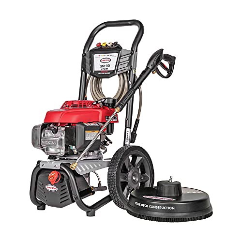 Simpson 60808 MegaShot 3000 PSI 2.4 GPM Premium Gas Pressure Washer