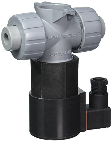 Hayward SV20025STV 1/4-Inch CPVC NPD Design True Union Solenoid Valves with FPM Seal and Socket/Threaded End Connection