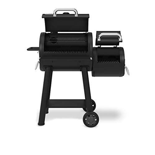 Broil King 955050 Smoke Offset 500 Offset Smoker and Grill, Black