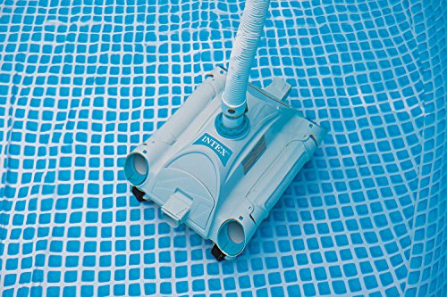 Intex Pool Sand Filter Pump with Pool Vacuum and Wall Mount Pool Surface Skimmer