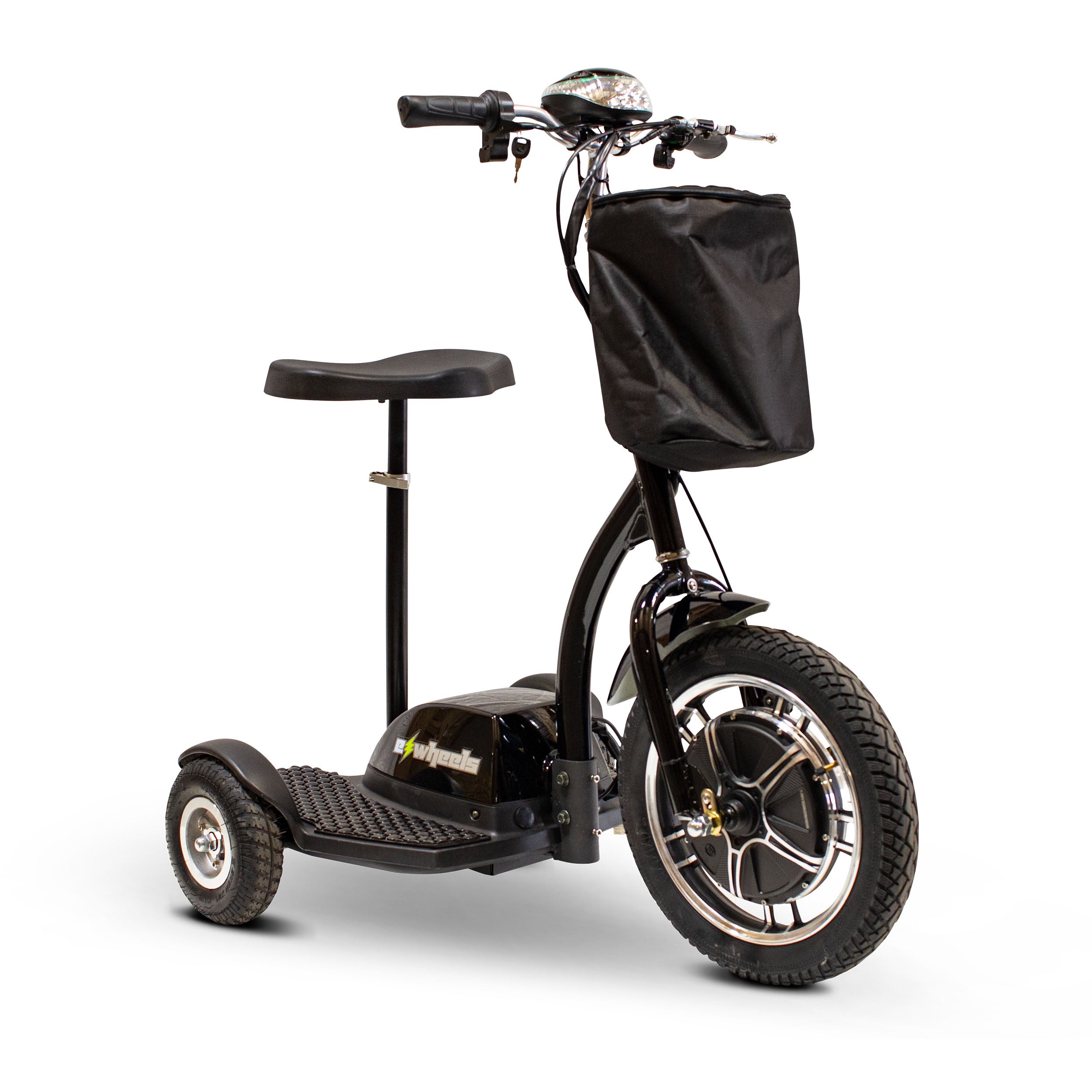 EWheels EW-18 Stand-in-Ride 3-Wheel Folding Mobility Scooter