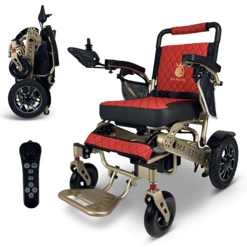 ComfyGO Majestic IQ-7000-AF Remote Control Automatic Folding Electric Wheelchair New