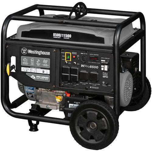 Westinghouse WPro8500 8500W/11500W Low THD Generator Remote Start New