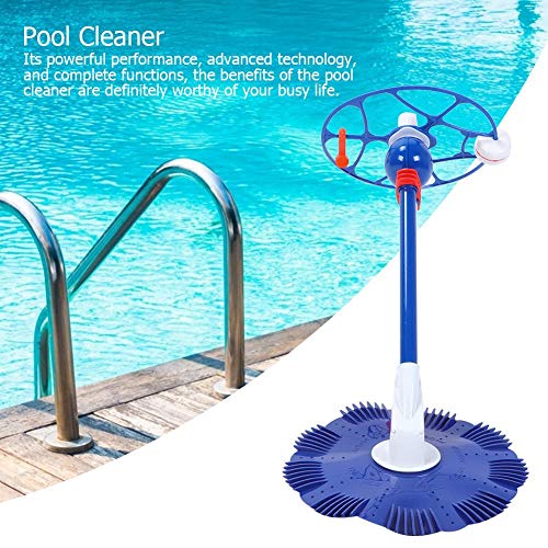WJIN Pool Vacuum Cleaner,Automatic Suction Pool Vacuum Swimming Pool Cleaner Vacuum Sweeper