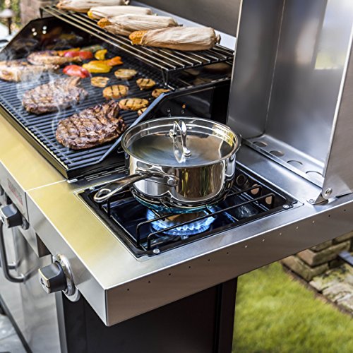 Char-Broil Signature TRU-Infrared 525 4-Burner Cabinet Liquid Propane Gas Grill