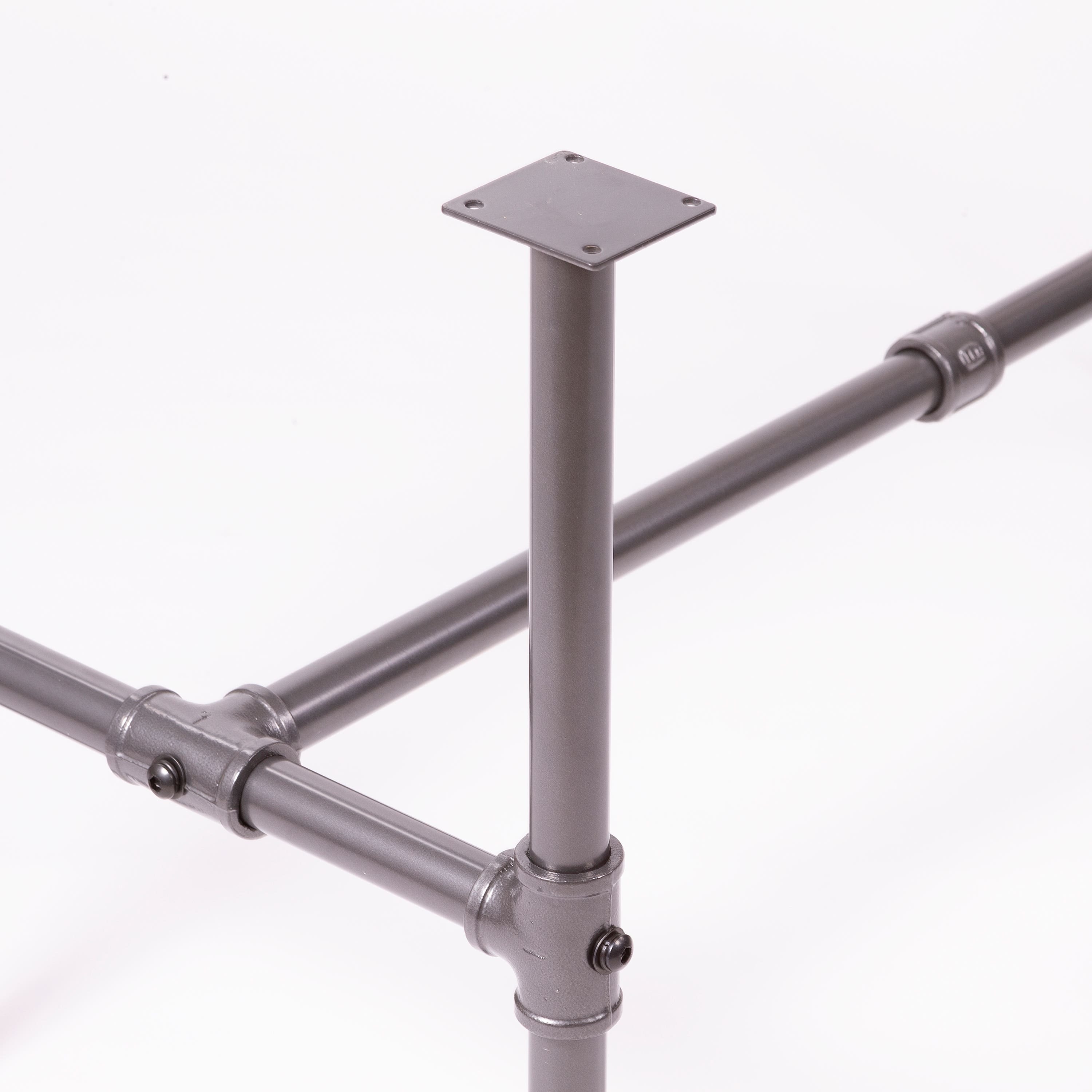 Econoco Pipeline Small Nesting Table-Dark Brown Top