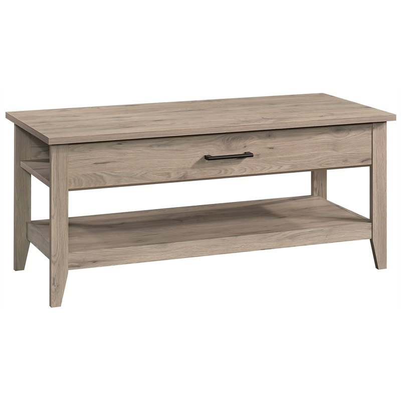 Engineered Wood Lift-Top Coffee Table in Laurel Oak