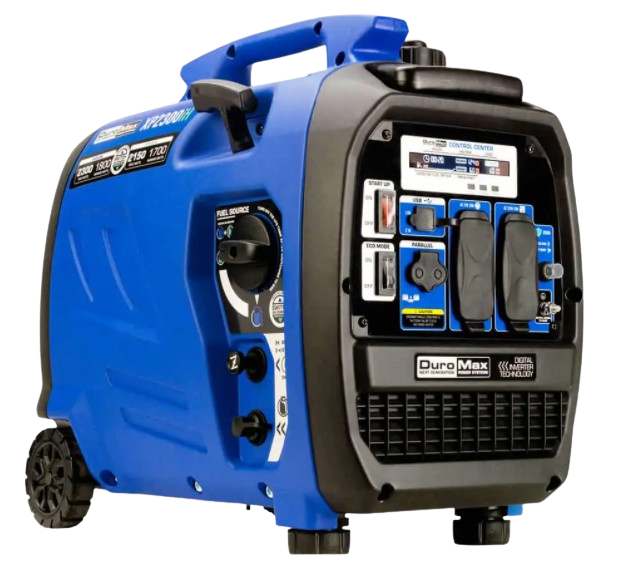 DuroMax XP2300IH 1800W/2300W 80cc CO Alert Dual Fuel Inverter Generator New
