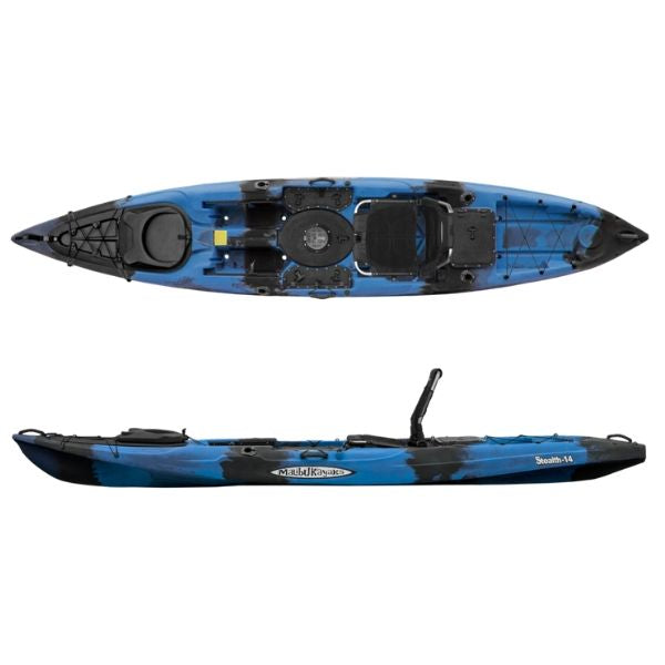 Malibu Stealth Fishing Kayak Package