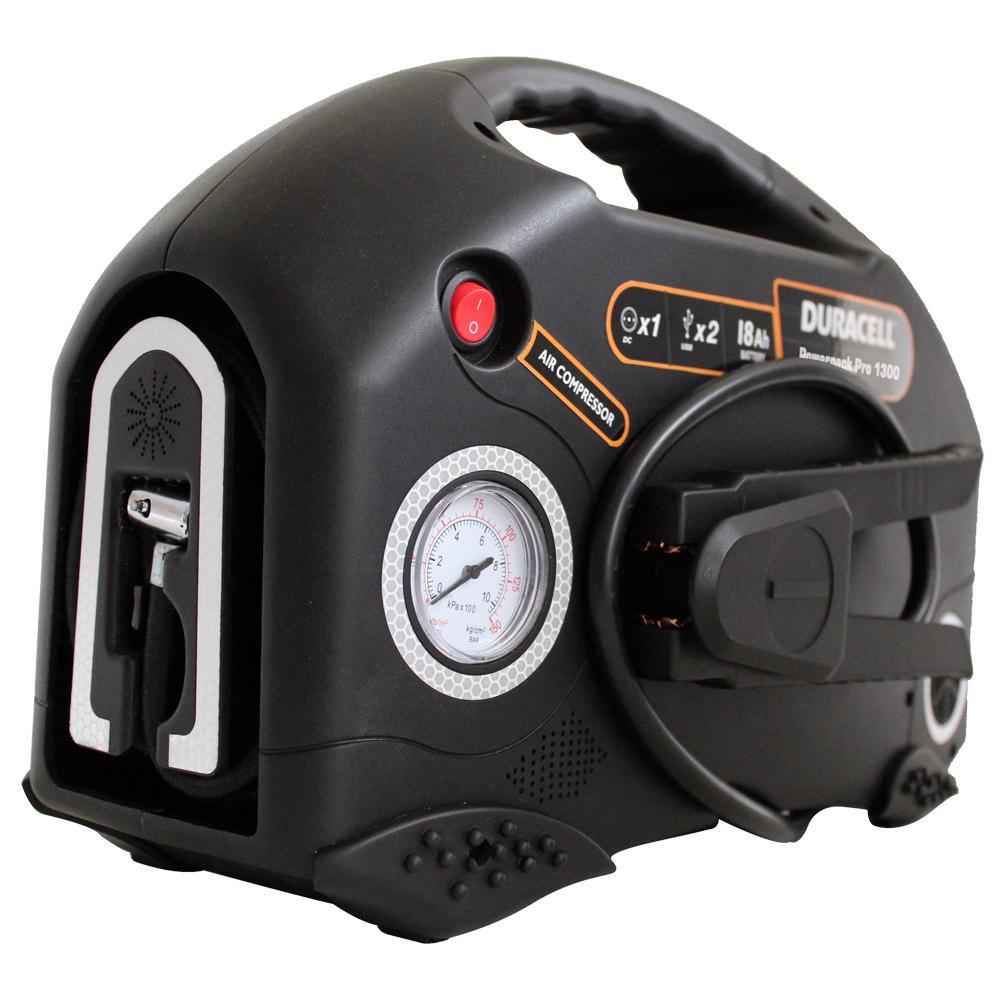 Duracell Powerpack Pro 1300 Dual AC Outlets Two 2.4 Amp USB Ports New
