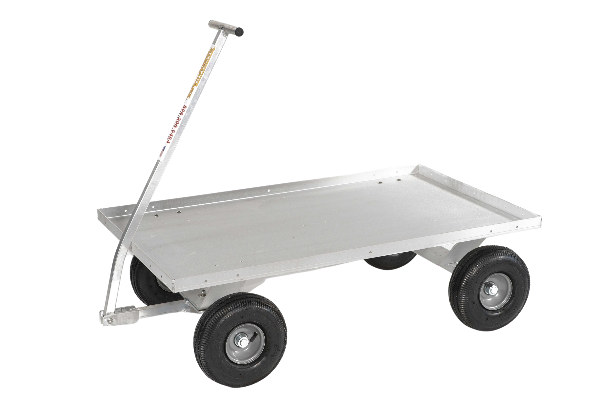 Alumacart Pull Wagon 45in 800 lb capacity Wagon New