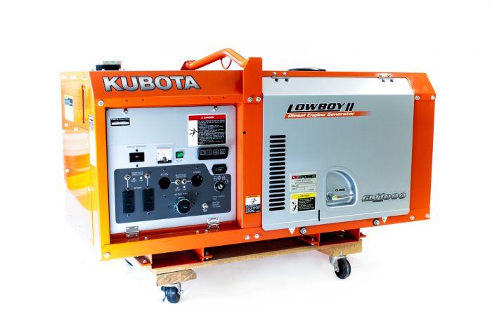 Kubota GL11000-USA Lowboy ll Series 11kW Diesel Generator New