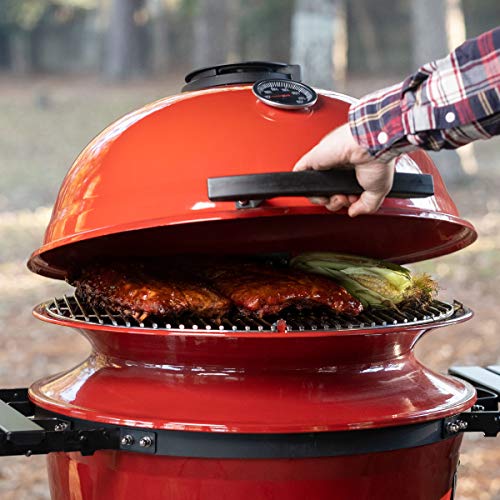 Kamado Joe KJ15040320 Kettle Joe 22 inch Charcoal Grill, Blaze Red
