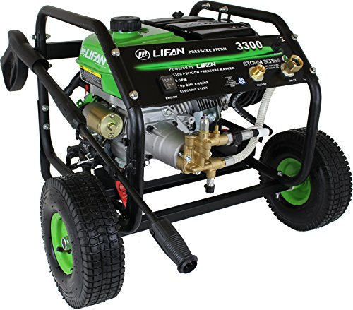 Lifan LFQ3370 Recoil Pressure Washer, 3300 PSI