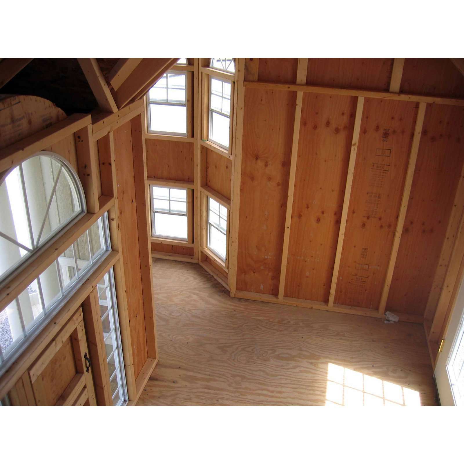 Little Cottage Company 10 ft. x 16 ft. Grand Portico Mansion Wood Playhouse DIY Kit New