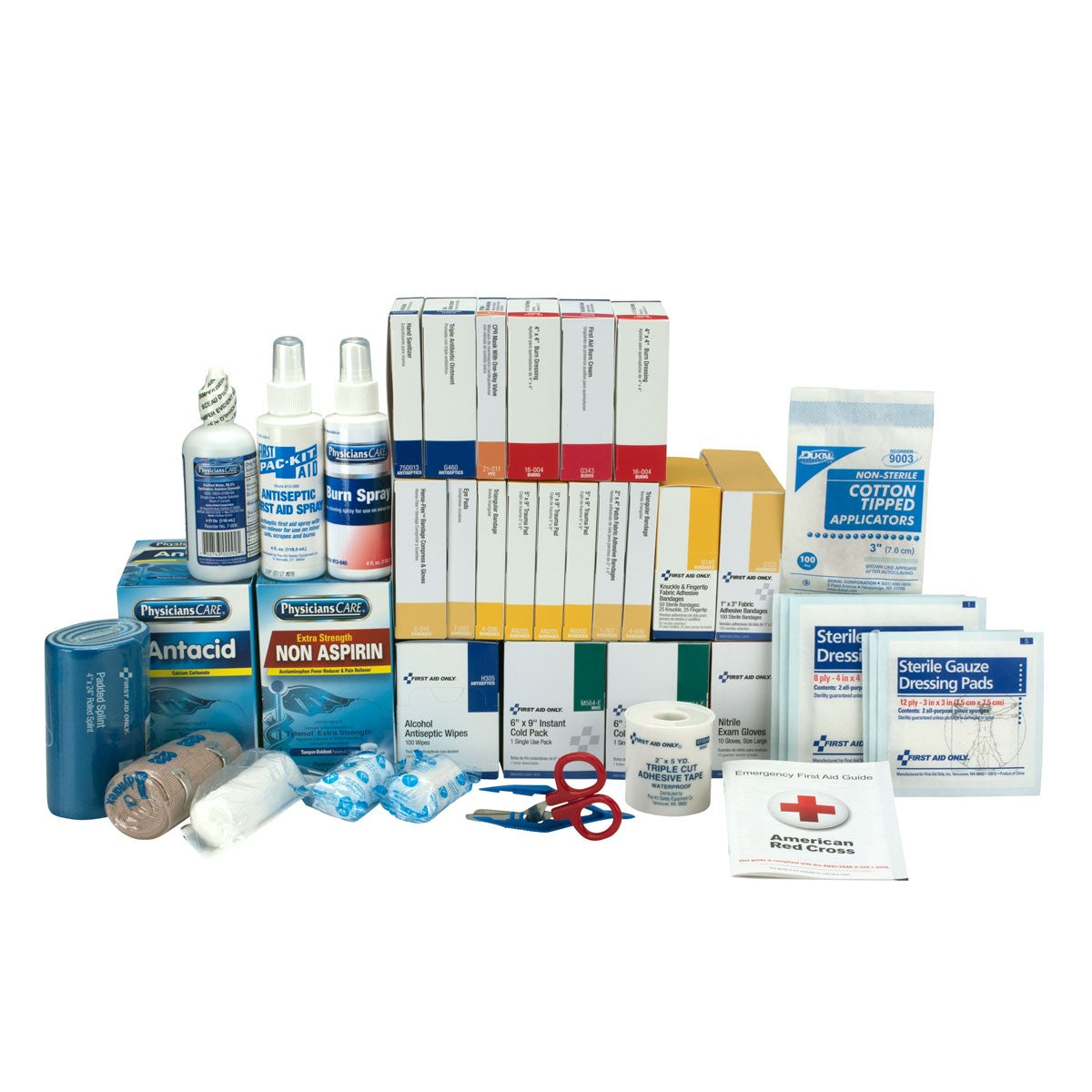 First Aid Only 3 Shelf First Aid Refill With Medications, ANSI B+ Compliant (2 per order)