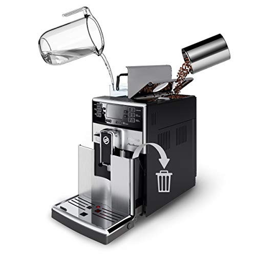 Saeco HD8927/47 PicoBaristo Super Automatic Espresso Machine Stainless Steel (Renewed)