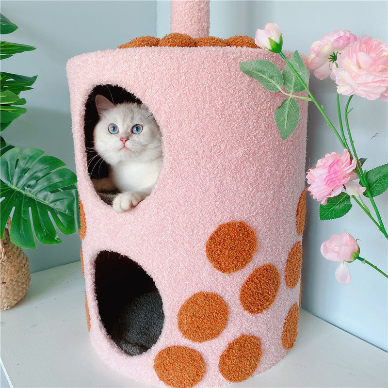 Bubble Tea Cat Tree