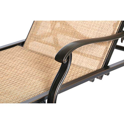 Hanover MONCHS2PC Monaco Chaise Lounge Chairs (Set of 2)