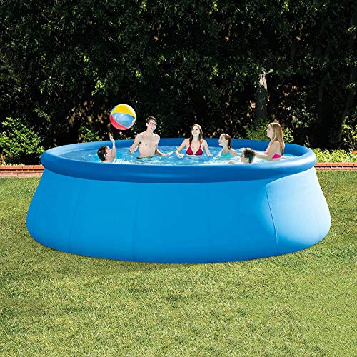 XUEXIONGSP 18ft × 48in Framed Swimming Pools Above Ground Outdoor Child Safe Splash Swimming Pool (Multiple Sizes),8ft × 30in