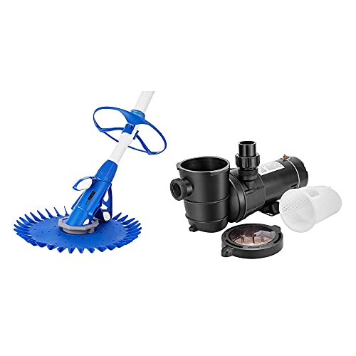 VIVOHOME Professional Automatic Pool Vacuum Cleaner with 1.0 HP Swimming Pool PUM