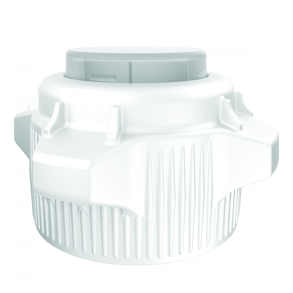 Justrite Carboy Cap, 83mm, Open Top with Closed Adapter, Package of 2