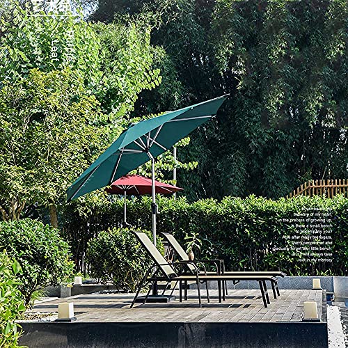 LKP Market Umbrella Patio Umbrella with Tilt and Crank Outdoor Table Sunshade Umbrella Beach Umbrella for Garden Backyard Lawn Poolside