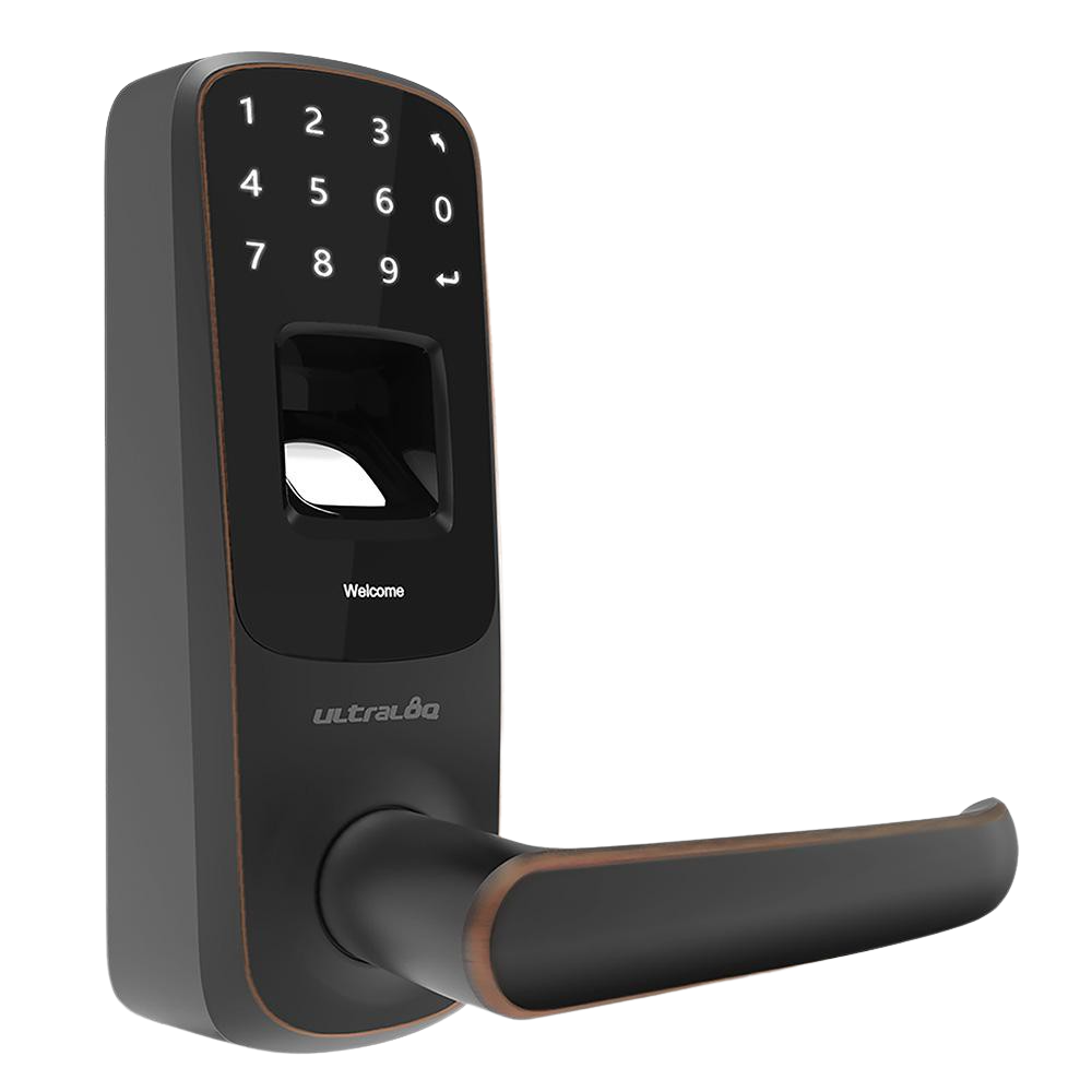 U-Tec UL3 BT (2nd Gen) Smart Lever Lock in Aged Bronze New